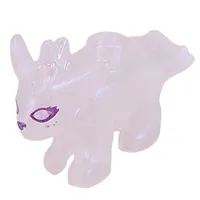 Animal, Treasure Creature with Dark Purple/Silver Eyes print