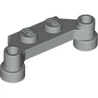 Plate Special 1 x 4 Offset with Bar Holes