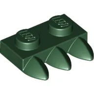 Plate Special 1 x 2 with Three Teeth [Tri-Tooth]