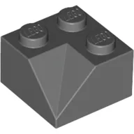 Brick Sloped 45° 2 x 2 Double Concave