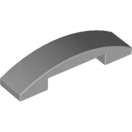 Slope Curved 4 x 1 Double with No Studs