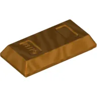 Tile Special 1 x 2 with Sloped Walls AKA Money / Gold Bar [Ingot]