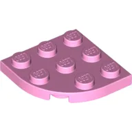Plate Round Corner 3 x 3
