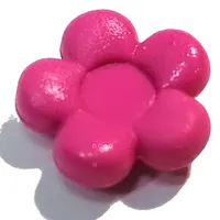 Clikits Icon, Flower 2 x 2 Small, 5 Petals with Pin [Frosted]