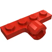 Plate Special 1 x 4 with Towball Socket, Long, 2 Slots