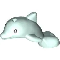 Animal, Dolphin, Baby with Black Eyes