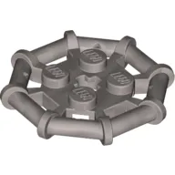 Plate Special 2 x 2 with Bar Frame Octagonal, Reinforced, Completely Round Studs