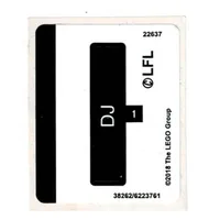 Sticker Sheet for Set 40298-1