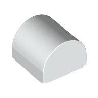Brick Curved 1 x 1 x 2/3 Double Curved Top, No Studs