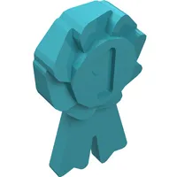 Equipment Animal Grooming Kit Award Ribbon with Number 1