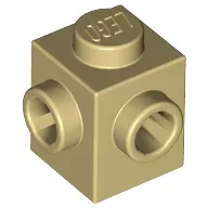 Brick Special 1 x 1 with Studs on 2 Adjacent Sides