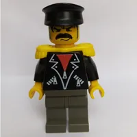 Time Twisters - Black Torso, Dark Gray Legs