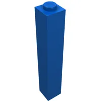 Brick 1 x 1 x 5 with Solid Stud