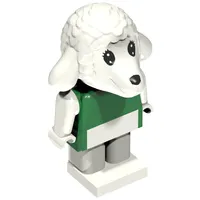 Fabuland Figure, Lisa Lamb (Green Shirt)