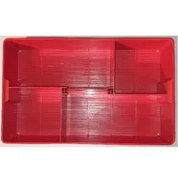 Storage Bin, Retractable Handle on Top, Reinforced Short Sides, Studs on Bottom - LEGO Logo Print