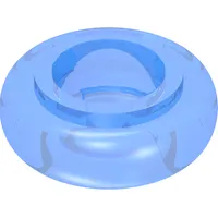 Clikits Bead, Ring, Thick Small with Hole