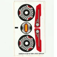 Sticker Sheet for Set 8520-1