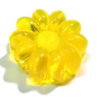 Clikits Icon, Flower 2 x 2 Small, 10 Petals with Hole [Polished]