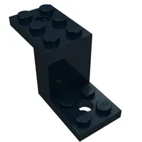 Bracket 5 x 2 x 2 1/3 with Holes, Smooth Bottom