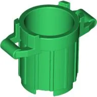 Trash Can with 4 Cover Holders