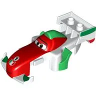 Duplo Car Body, Formula One with Cars Francesco Print
