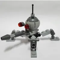 Dwarf Spider Droid, Dark Bluish Gray Dome, Fixed Dark Bluish Gray Cannon