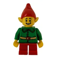 Elf, Green Jacket, Red Hat with Ears