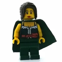 Chess Queen, Dark Green