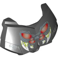 Large Figure Chest Cover, Armour Small with Red Spider Eyes and White Fangs Print