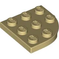 Plate Round Corner 3 x 3