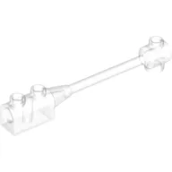 Bar 1 x 8 with Brick 1 x 2 Curved Top End (Axle Holder Inside Small End)