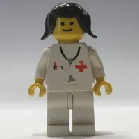 Doctor - White Legs, Female, Black Hair