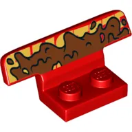 Spoiler, Plate Special 1 x 2 with Mud Print