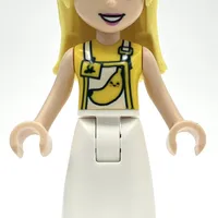 Stephanie - Yellow Top, White Apron