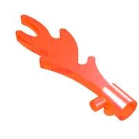 Wave / Flame Rounded with Base Pegs