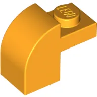 Brick Curved 1 x 2 x 1 1/3 with Curved Top