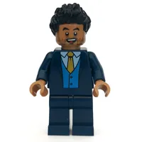 Simon Masrani in Dark Blue Suit