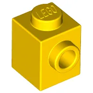 Brick Special 1 x 1 with Stud on 1 Side