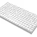 Brick 10 x 20 without Bottom Tubes, with '+' Cross Support (early Baseplate)