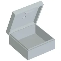 Box 3.5 x 3.5 x 1.3 with Hinged Lid