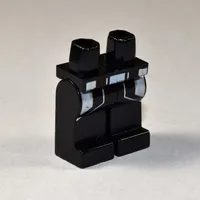 Hips and Black Legs with Silver Fade Pockets Print