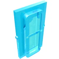 Glass for Train Window 1 x 2 x 3