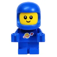 Classic Space Baby, Blue, White Pupils