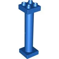 Duplo Support Column 2 x 2 x 6 Round with Open Latticed Back