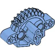 Large Figure Skeletal, Torso, Gear 9 Tooth with 3 Axle Holes and 2 Holes (Matoran)