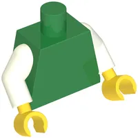 Torso, White Arms, Yellow Hands [Plain]