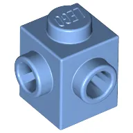 Brick Special 1 x 1 with Studs on 2 Adjacent Sides