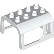 Duplo Train Locomotive Cabin Roof 2 x 4 Studs