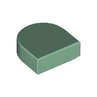 Tile Round 1 x 1 Half Circle