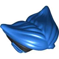 Hair, Swept Back Pointy, 2 Points with Black Streaks Pattern